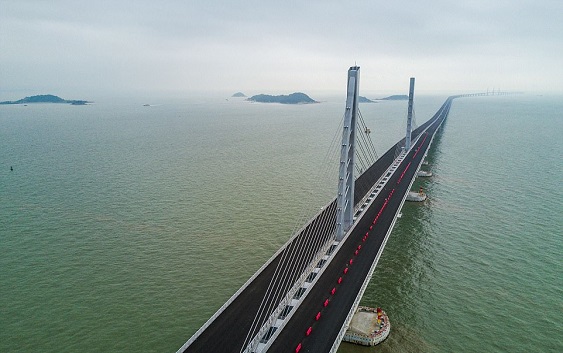 Ново светско чудо во Кина: Мост долг 55 километри