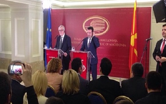 Заев по средбата со Јункер: За нас е прифатливо име со географска одредница