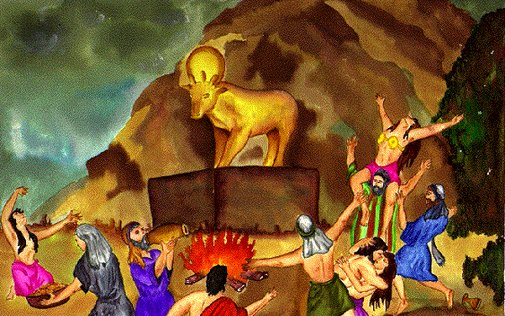 За златното, бакарните и рѓосаните телиња