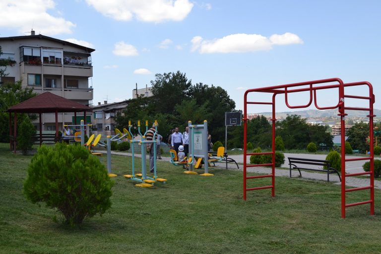 НОВИ АКТИВНИ ЗОНИ ЗА ВЕЖБАЊЕ ВО ШТИП