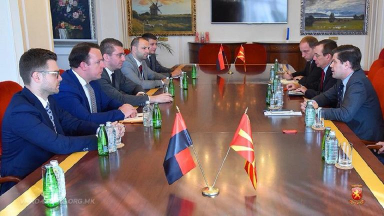 МИЦКОСКИ ОСТВАРИ СРЕДБА СО ПОМОШНИК АМЕРИКАНСКИОТ ДРЖАВЕН СЕКРЕТАР ЗА ЕВРОПА И ЕВРОАЗИЈА, ВЕС МИЧЕЛ