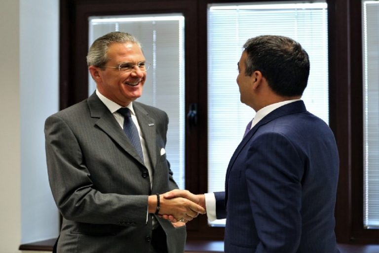 ДИМИТРОВ СЕ СРЕТНА СО НОВИОТ ШЕФ НА ОБСЕ ВО МАКЕДОНИЈА