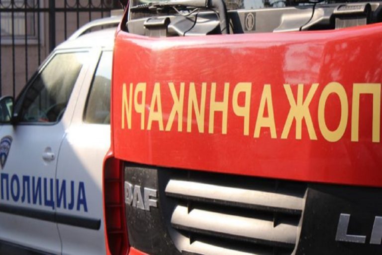 Опожарен камион кај тунелот кај Демир Капија – со навремена интервенција на пожарникарите избегната поголема штета