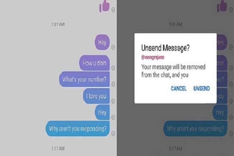 ФЕЈСБУК МЕСИНЏЕР КОНЕЧНО ЌЕ ВИ ДАВА МОЖНОСТ ДА ЈА ИЗБРИШЕТЕ ИСПРАТЕНАТА ПОРАКА – ЌЕ ИМАТЕ 10 МИНУТИ ЗА ТОА