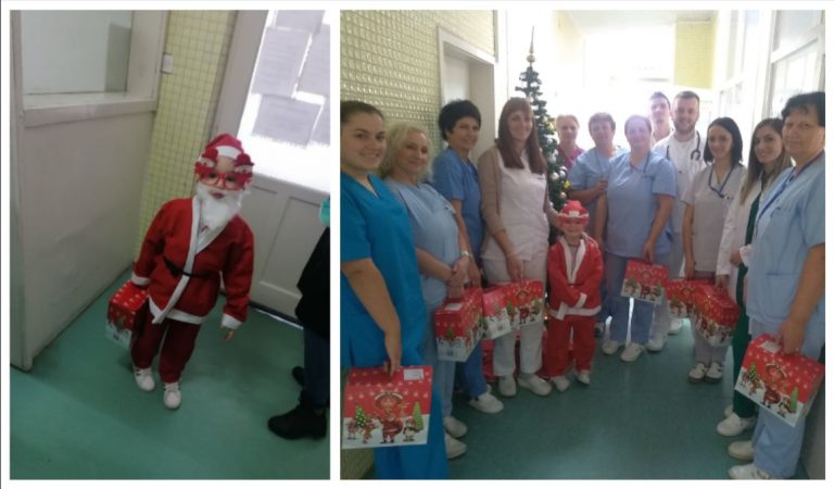 МАЛАТА ПРИНЦЕЗА АНДРЕА УКРАДЕ НАСМЕВКИ ВО ДЕТСКОТО ОДДЕЛЕНИЕ НА БОЛНИЦАТА ВО СТРУГА