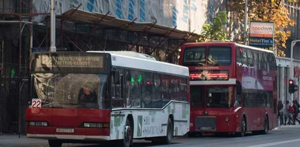 Блокадите на приватните автобуски превозници ќе продолжат додека градот Скопје не го подмири долгот кон нив