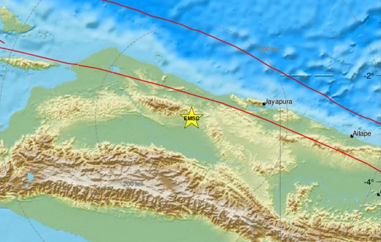 СИЛЕН ЗЕМЈОТРЕС ЈА ПОГОДИ ИНДОНЕЗИЈА