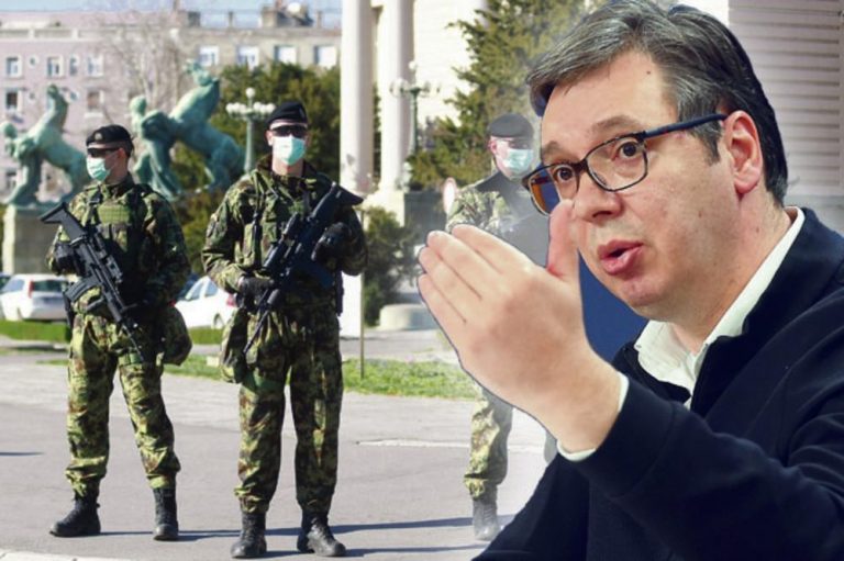 АКО ПОБАРААТ ЕКСПЕРТИТЕ, ВУЧИЌ ЌЕ ВОВЕДЕ 24-ЧАСОВЕН ПОЛИЦИСКИ ЧАС ВО СРБИЈА