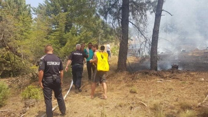Спасовски: Македонската полиција повторно во првите борбени редови, овојпат со огнената стихија