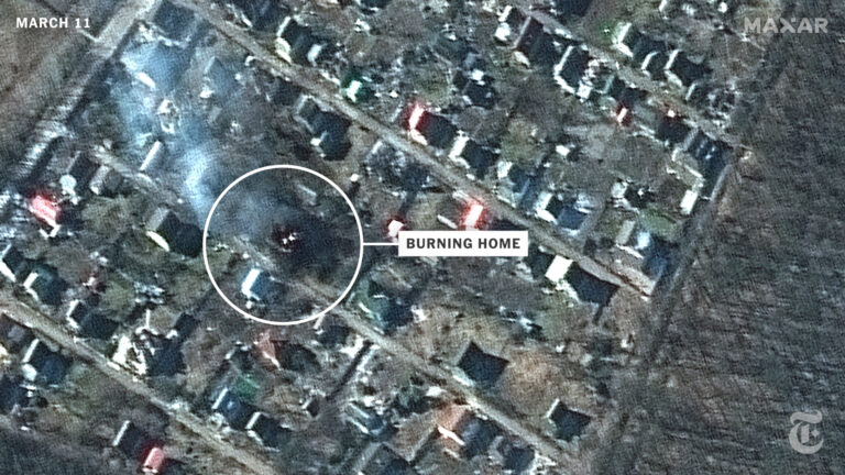 Нови снимки: Русите се доближуваат до Киев, пукаат во населени места