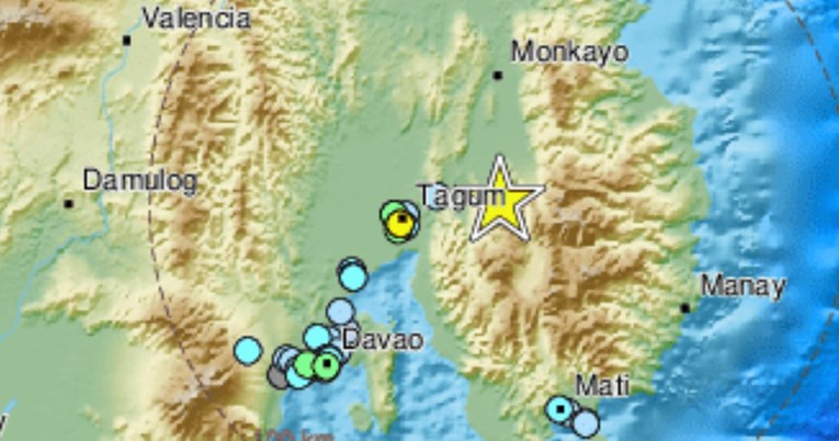 Земјотрес со јачина од 6 степени на Филипините