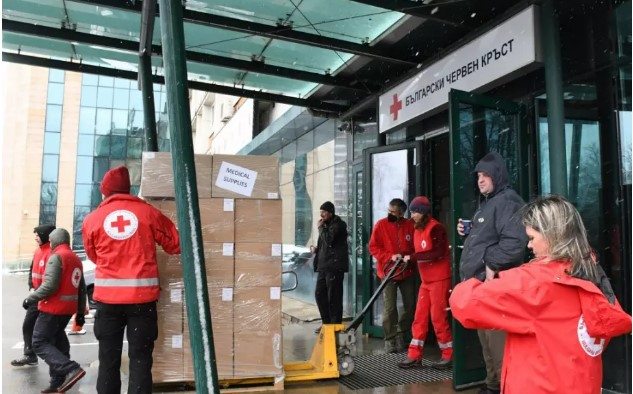 Бугарскиот црвен крст досега испратил повеќе од 24 тони хуманитарна помош за Сирија