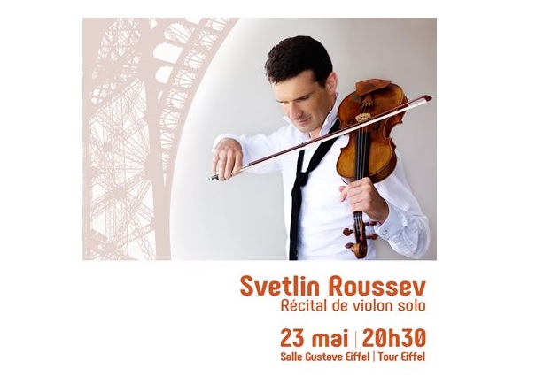 Виолинистот Светлин Русев со уникатен концерт во Ајфеловата кула по повод 24 мај