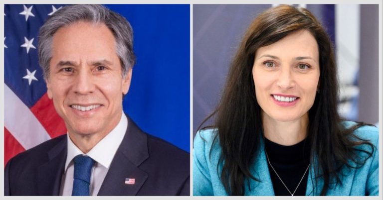 Марија Габриел разговараше со Ентони Блинкен за продлабочување на соработката меѓу Софија и Вашингтон