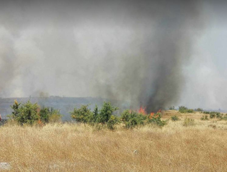 Пожарот во скопски Илинден е надвор од контрола, се шири кон Куманово