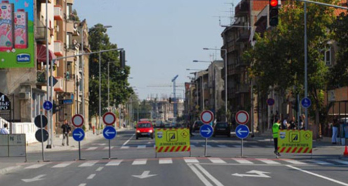 Посебен режим на сообраќај утре и во среда во Скопје