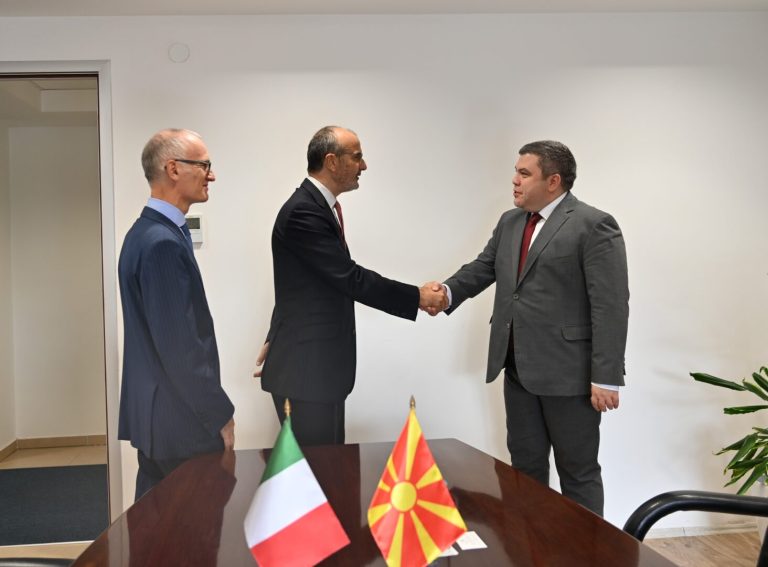 Маричиќ – Фабрици „Преку заеднички напори на Италија и Северна Македонија кон остварување на нашите стратешки цели
