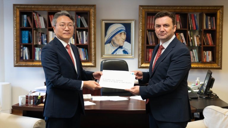 Османи на амбасадорот Џонгин му посака успешна дипломатска мисија