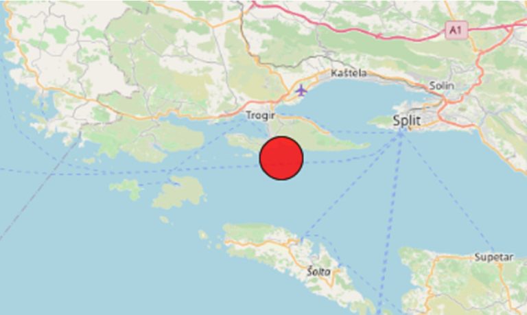 Земјотрес во Далмација: „Го почувствувавме силно, како голема експлозија…“