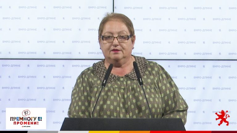 Јаневска: Ни срам, ни перде, СДС и ДУИ спремаат поткуп на студентите и учениците со право на глас на претстојните избори