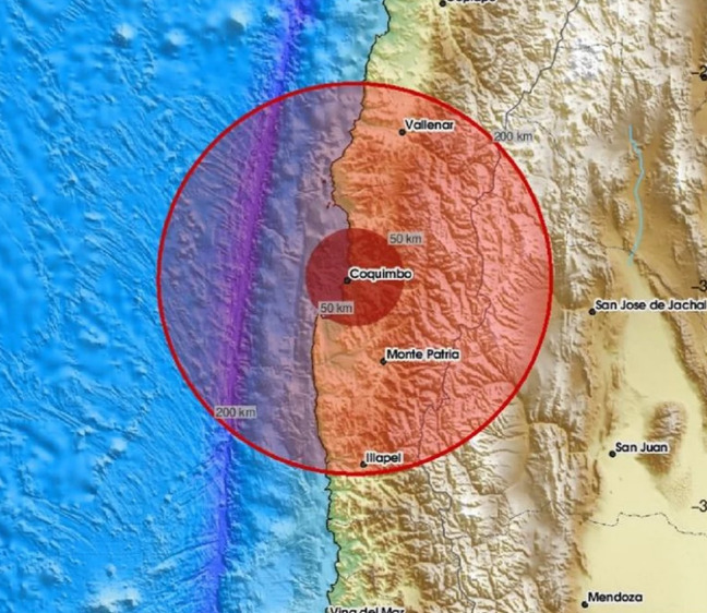 Силен земјотрес го погоди Чиле