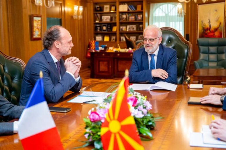 Средба Џафери- Бомгартнер: Франција е значаен партнер на Северна Македонија на пристапниот пат во ЕУ
