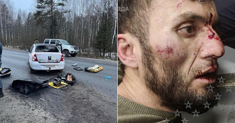 Објавени фотографии од автомобилот со кој бегале напаѓачите во Москва и од едниот наводен терорист