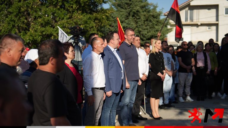 Мицкоски: Народот се обединува околу промените, новата Влада на ВМРО-ДПМНЕ ќе направи се за да одговараат криминалците