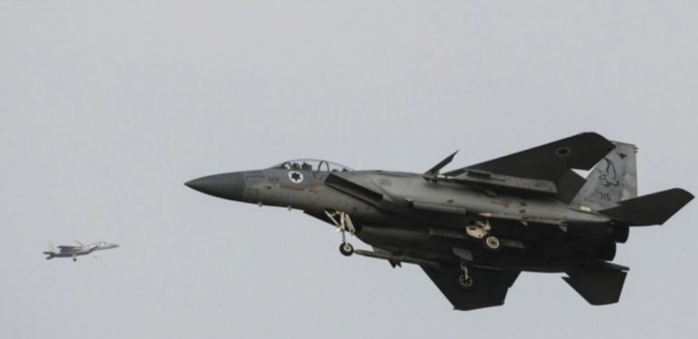 Израел дигна борбен авион, армијата објави снимка