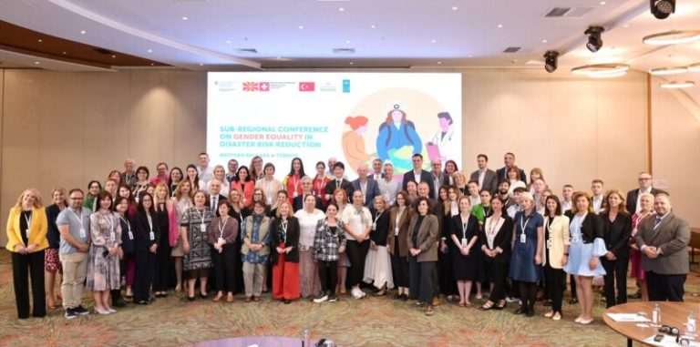 УНДП конференција: Родовата еднаквост во намалувањето на ризиците од катастрофи во Западен Балкан и Турција