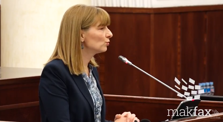 По поразот на изборите, претседателката на ДОМ поднесе оставка