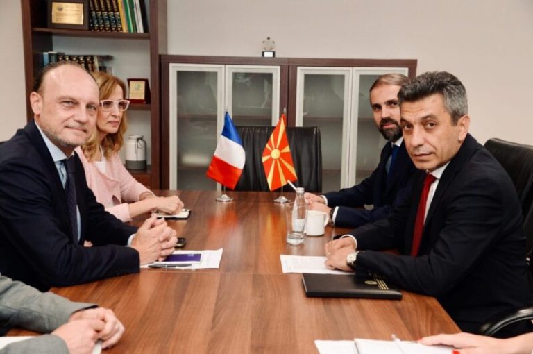 МЖСПП: Средба на министерот Меџити со амбасадорот Бомгартнер