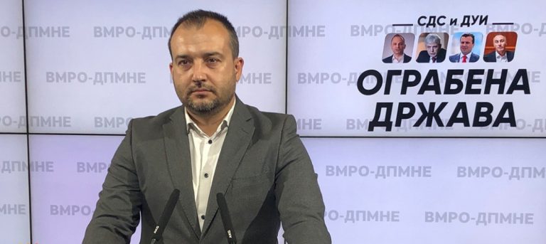 Лефков: Ограбена држава – Министерството за економија со СДС и ДУИ користено за Дрин Ахмети да прави милиони