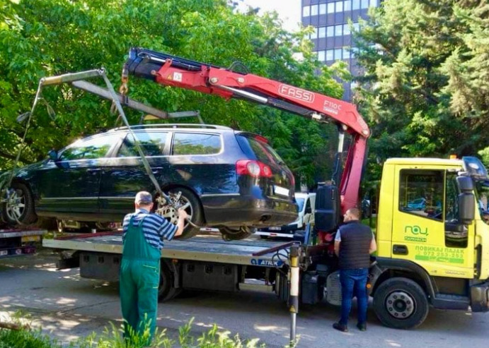 Минатата недела санкционирани 203 непрописно паркирани возила на територија на општина Центар