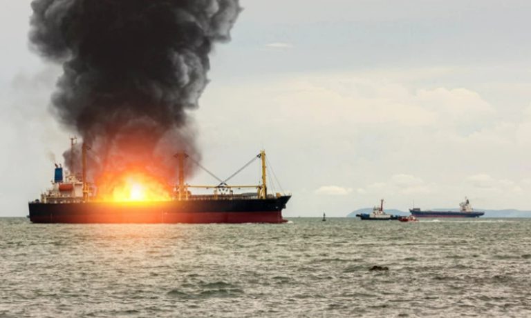 Најмалку 19 лица се повредени во пожар на туристички брод во близина на Мармарис