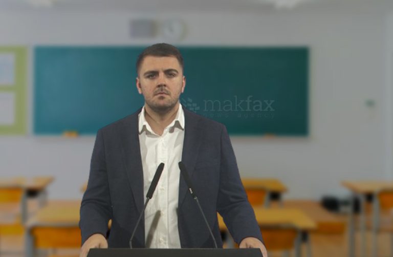 (Видео) Попов: СДС и ДУИ вршат брутална злоупотреба на наставниците организирајќи партиски протест