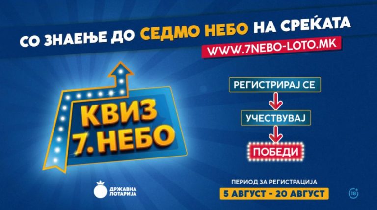 7 НЕБО – нов награден квиз на „Државна лотарија“