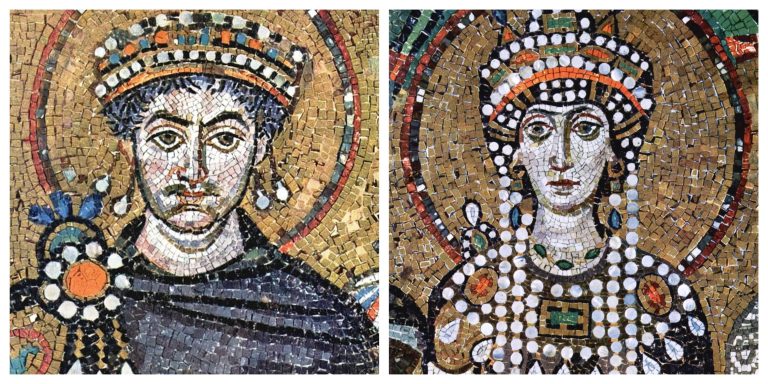 Јустинијан и Теодора – „класично“ тракиско-римско сиже од VI век