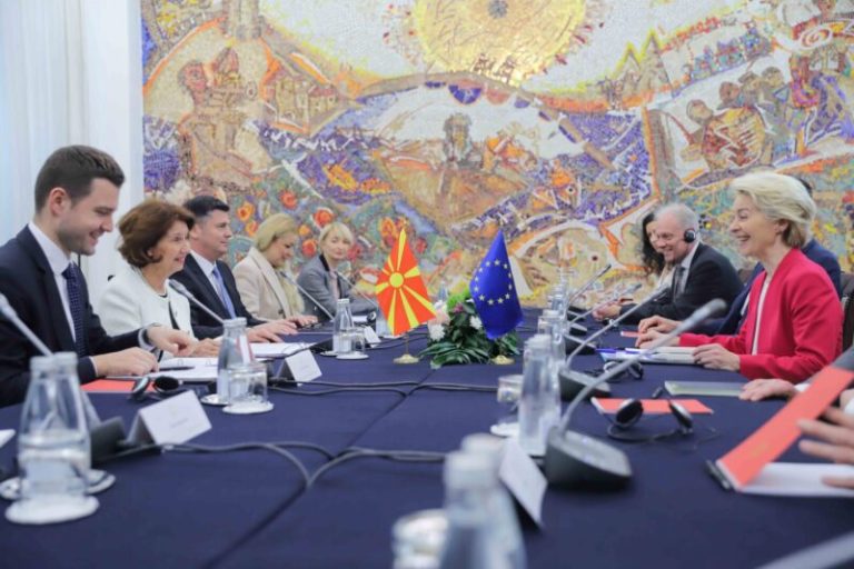 Сиљановска Давкова-Фон дер Лајен: изразено очекување дека процесот на интеграција ќе се спроведе врз основа на принципот на заслуги