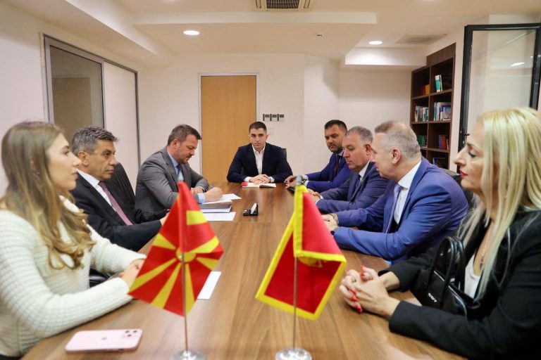 Првиот вицепремиер Изет Меџити се сретна со министерот за човекови и малцински права на Црна Гора Фатмир Ѓека