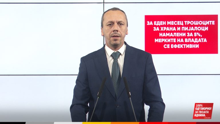 (Видео) За еден месец трошоците за храна и пијалоци намалени за 5%, мерките на владата се ефективни, кажа Петрушевски