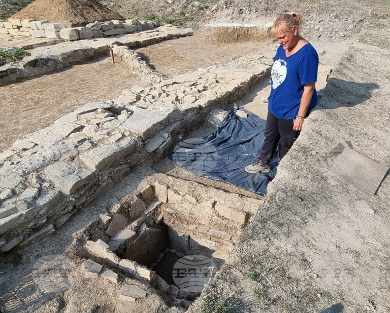 Нов ѕид, водоводна цевка и печка се откриени при археолошки ископувања во Велики Преслав