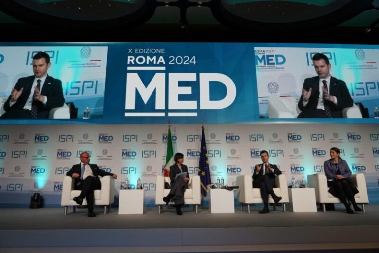 Муцунски на конференцијата „Медитерански дијалог“: Потребно е поблиско вмрежување и интеграција на нашата држава во европските структури што го покриваат медитеранскиот басен