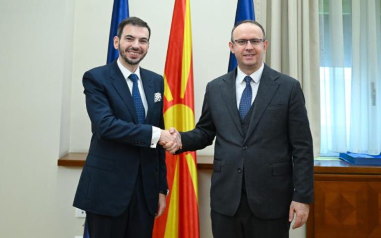 Средба на претседателот Гаши со новоименуваниот италијански амбасадор Палминтери