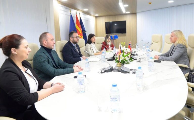 Средба на министерот Тошковски со норвешкиот амбасадор, Н.Е. Кристин Мелсом