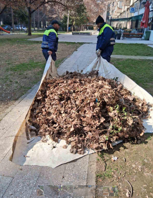 Герасимовски: Исчистен сметот на улицата 50. дивизија, околу Зелениот пазар и спроти Собранието