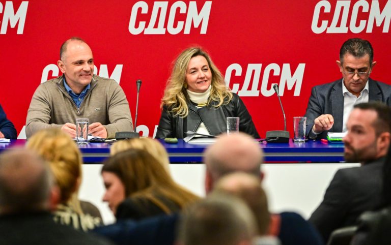 СДСМ: Ние сме единствената партија во која што членството бира претседател на директни внатрепартиски избори што говори за демократскиот капацитет