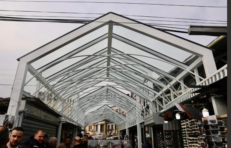 Висар Ганиу ја промовираше поврзувачката Порта меѓу Бит Пазар и Старата Чаршија