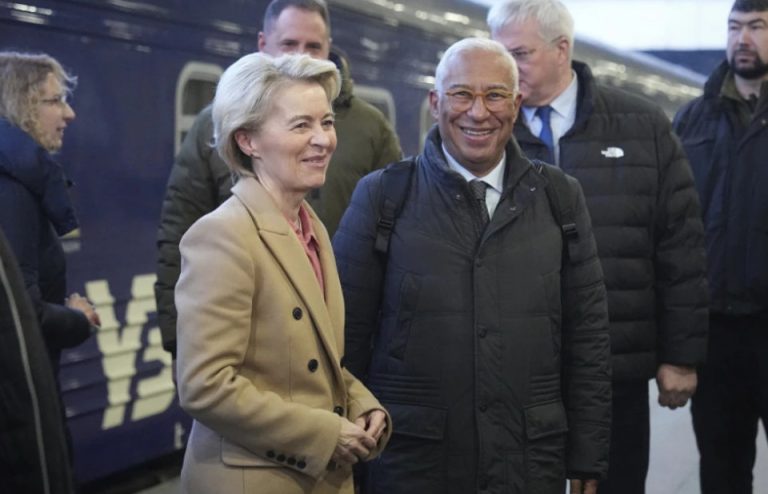 Фон дер Лајен во Киев: Украина во март ќе добие три и пол милијарди евра од ЕУ