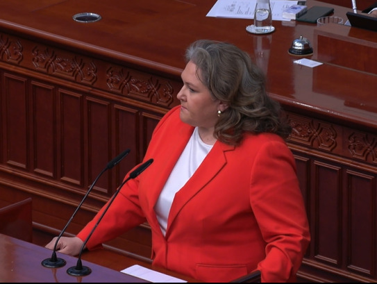 (Видео) Петровска до Мицкоски: Неодлучноста со Резолуцијата во ООН ја маргинализира земјата на меѓународен план